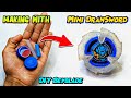 Making Plastic Gen DranSword X Beyblade With Normal Things 