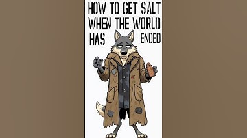 How to get salt in a post-Apocalyptic world #short #science