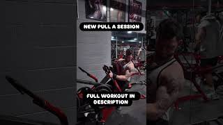New Pull Session A (Full Back Workout) #backday #backworkout #bodybuilding #motivation #sixpackabs