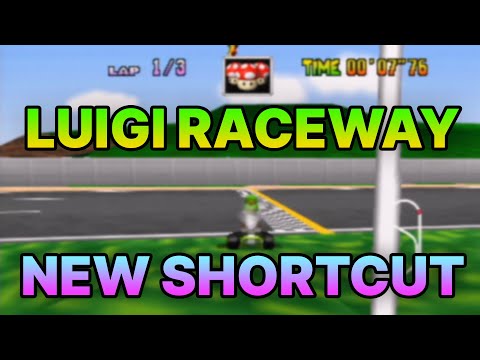 Mario Kart 64 - New Luigi Raceway Shortcut (2021)