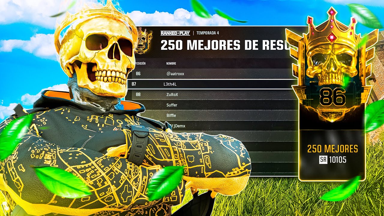 ”¡Llegué al Top 250 en solo 1 día y medio! Qué locura 🔥 | Warzone Ranked Resurgimiento”