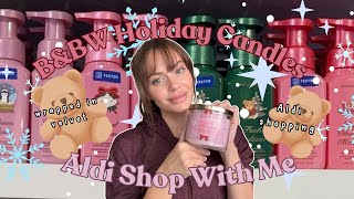 Bath & Body Works Holiday Preview Haul | Aldi Shop With Me