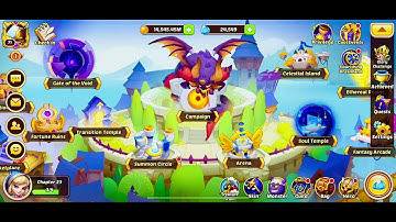 Idle Heroes Level 71 Vip 1 Six Transcendence With Fully Void Imprint.