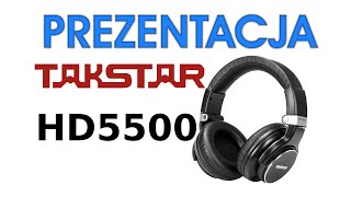 Original Takstar HD5500 Profesional Monitoring Headphone BONUS POUCH