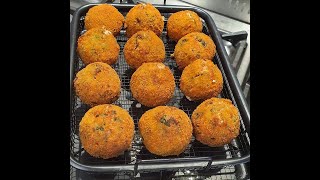 קציצות דג סלומון מטוגן