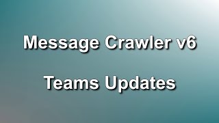 Teams Updates // RSMF 68