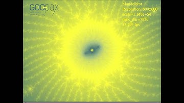 Mandelbrot simulation with the powerful new Goopax compiler for high performance computing