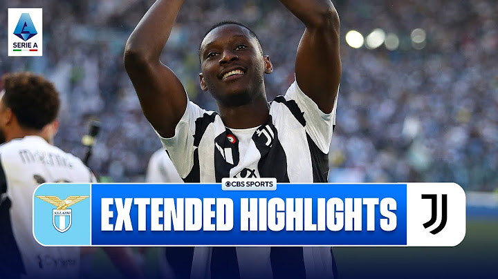 Lazio vs. Juventus: Extended Highlights | Serie A | CBS Sports Golazo