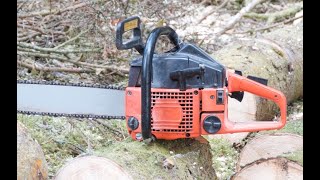 Sachs Dolmar 115 Doing the job in wood.