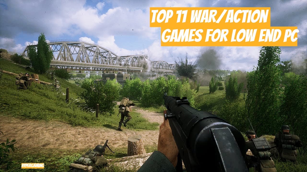 Top 11 War/Action Games for Low End PC/ Low Spec PC