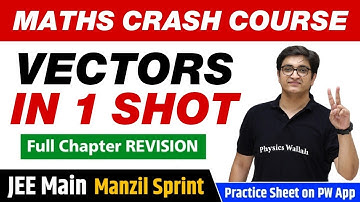 VECTORS in One Shot - Full Chapter Revision | Class 12 | JEE Main
