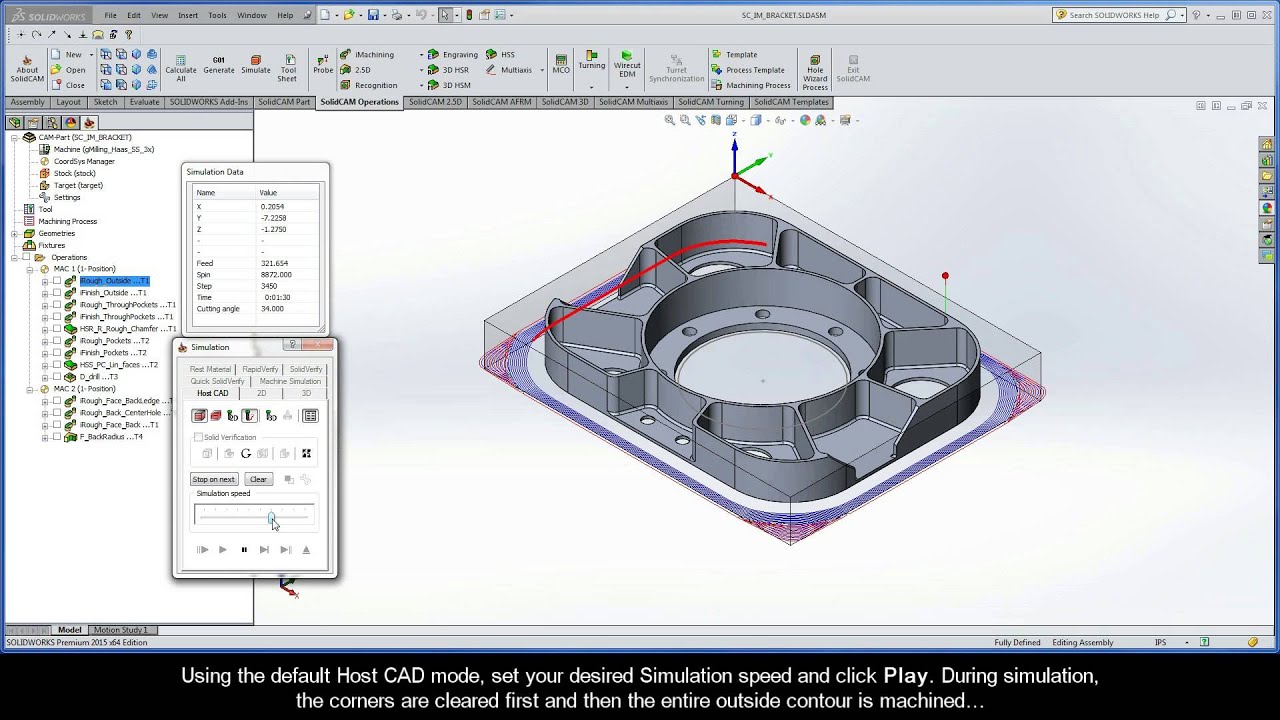 Outside Shape Machining