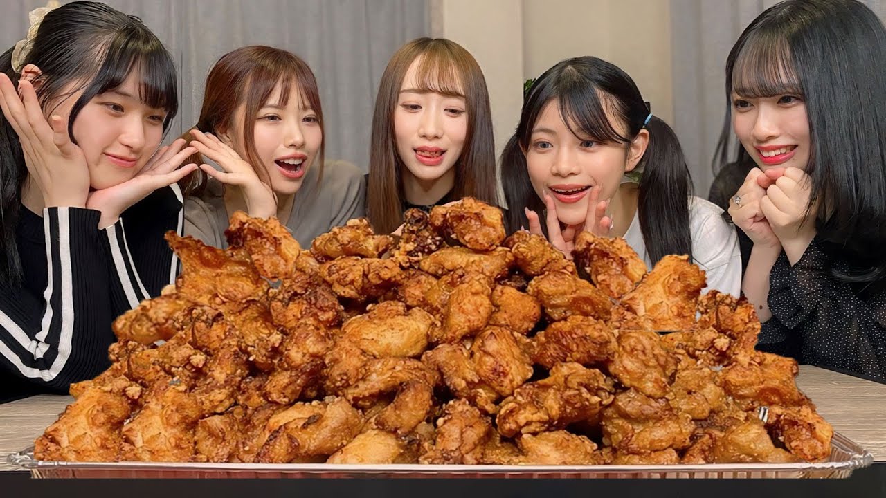 【爆食】唐揚げ100個を作って食べたら美味しすぎて革命起きたww