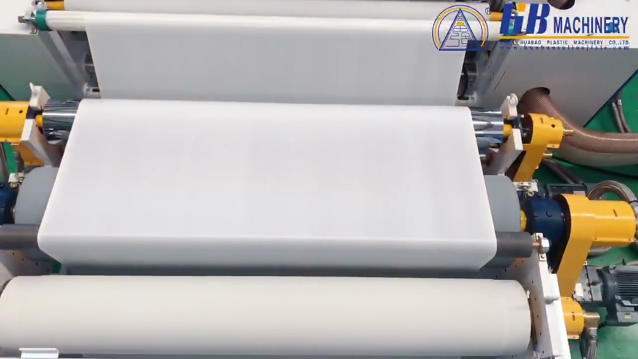 latest 3 Meter PE breathable film line