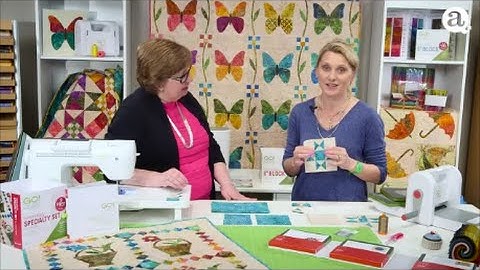 Ohio Star Preview - GO! Qube Serendipity by Edyta Sitar