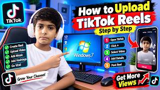 How to Upload TikTok Reels from PC | Step-by-Step TikTok Video Upload Tutorial 2026