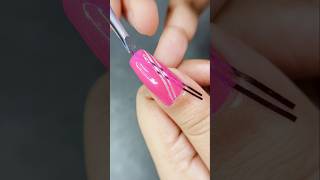 Striping tape nail art #nailart #art #tutorial #naildecoration #diy #nailpolish #naildesign #asmr