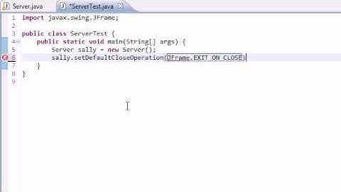 Intermediate Java Tutorial - 48 - Testing the Servers Instant Messenger
