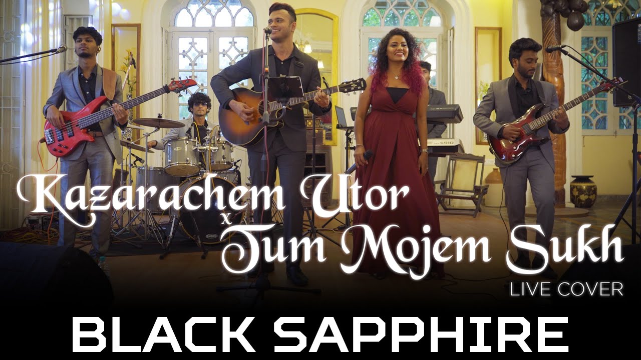 Black Sapphire   Kazarache Utor x Tum Mojem Sukh  Konkani Songs Mashup  LIVE Cover  Goan Band