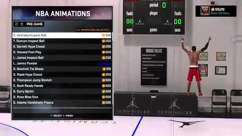 NBA 2K16 99 Overall Point God | Signature Styles and NBA Animations | My Player