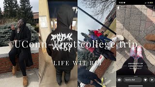 VLOG: First College Trip+Uconn University💙.