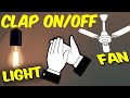 Simple Science Project | How to Make Clap On Clap Off Switch Circuit | Science Projects For School