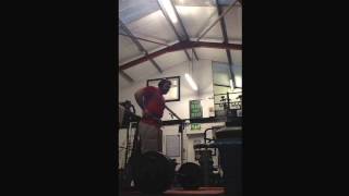 225kg(496 pounds) Deadlift x5
