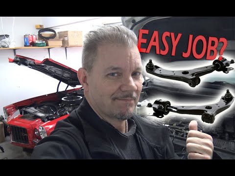 How to replace your Mazda 5 lower control arms and ball joints.