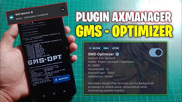 PLUGIN GMS - Optimizer ❄️ | EOL-RevisedReduce service G-Play & battery optimizations