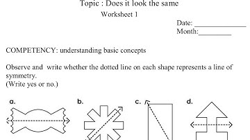 Class 5 , maths, chapter 5 Does it look the same worksheet solution with explanation
