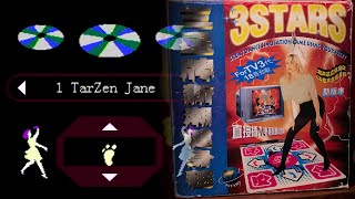 3Stars TV Dance Mat footage (Miro 2000, undumped NES-based DDR clone)