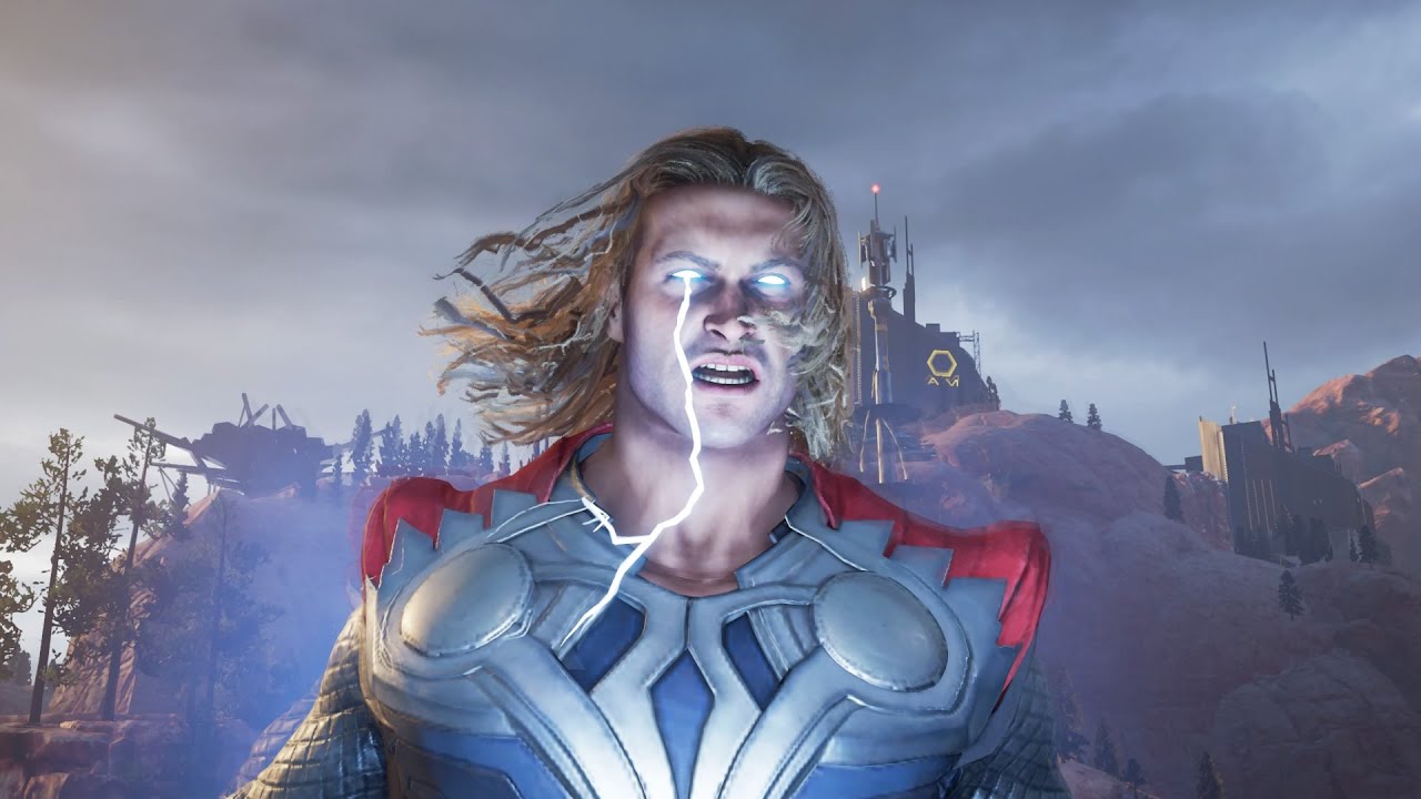 Marvels Avengers - Thor's MCU Avengers Outfit & Game Play - YouTube