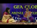 Gfa globals 5th annual music festival  dec 2023  samyuktha shankar  vocal