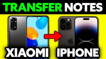 How To Transfer Notes From Xiaomi to iPhone (2025) - Step by Step