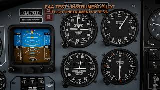 FAA TEST - INSTRUMENT PILOT - FLIGHT INSTRUMENTS Q4479, Q4911, Q4912, Q4913, Q4922 (4-26)
