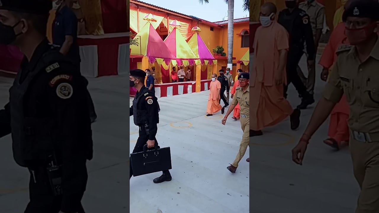 Yogi adityanath ki visit Devi patan mandir tulsipur Balrampur