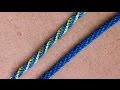 tutorial pulseras macramé nudo espiral doble