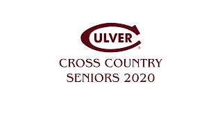 Culver Academies Cross Country Senior Video 2020