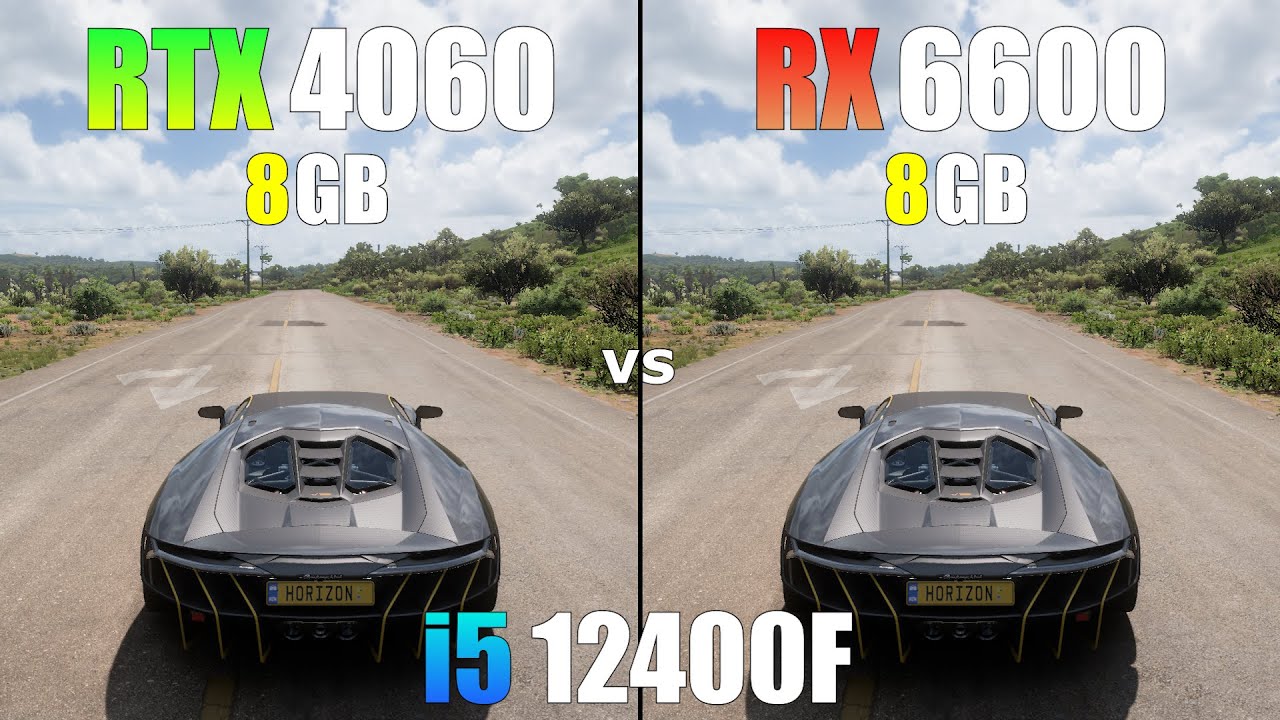 i5-12400/RX6600（RTX3060級）/16GB/SSD500 Custom PC] Which graphics card is best for the 12400F? Comparison
