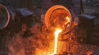 Slag Dump at Beitai Steelworks, Benxi, China