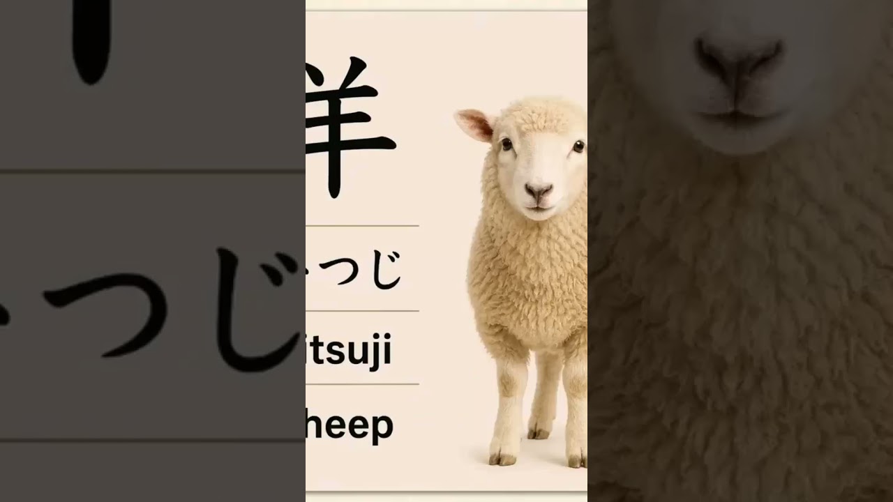 The Kanji for Animal #japan