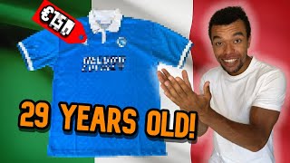Maillot Paganese Calcio Legea – Bleu Entraînement – Taille S/M – N°6
