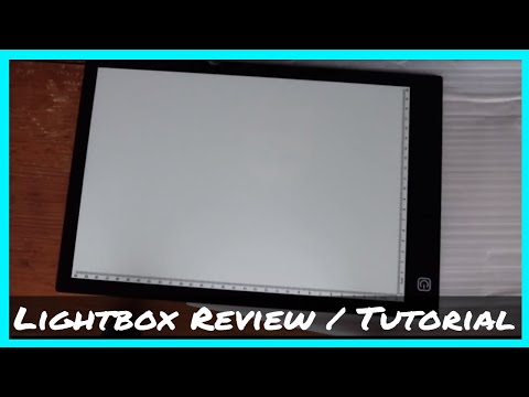 Video: Was ist eine Lightbox zum Tracing?