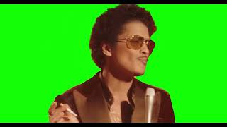 Bruno Mars "Can't Believe It, I'm in Disbelief" Green Screen