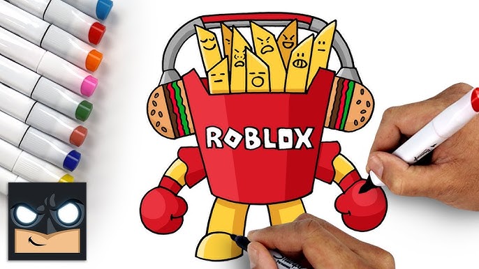 How to draw a Roblox man face #roblox #shorts #howtodraw 