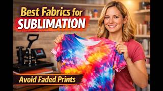 Best Fabrics for Sublimation Printing (Avoid Faded Prints!)