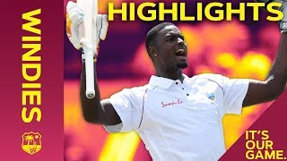 Holder Hits Incredible 202* & Dowrich Tons Up | Windies vs England 1st Test Day 3 2019  Highlights