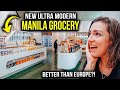 FOREIGNER reacts to MANILA's most MODERN GROCERY STORE! Better than EUROPE?!
