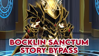 AQW Bocklin Sanctum Story Bypass