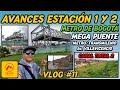 📹 vlog #11 🚉🚄 METRO DE BOGOTÁ🚧😲AVANCES CANAL TINTAL 2 🌊ESTACIÓN 1 Y 2  + MEGA PUENTE METRO/TRANSMI